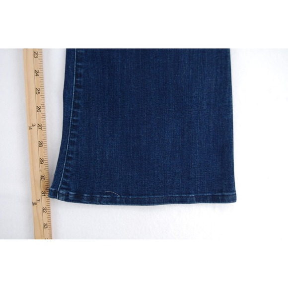 Lucky Brand Jeans Womens 12/31 Blue Stevie High Rise Flare Stretch Denim - Picture 11 of 16
